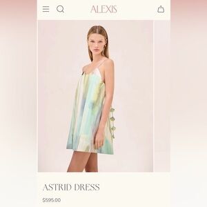 Alexis Pastel Mini Dress